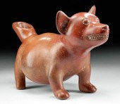 CHARMING COLIMA REDWARE EFFIGY