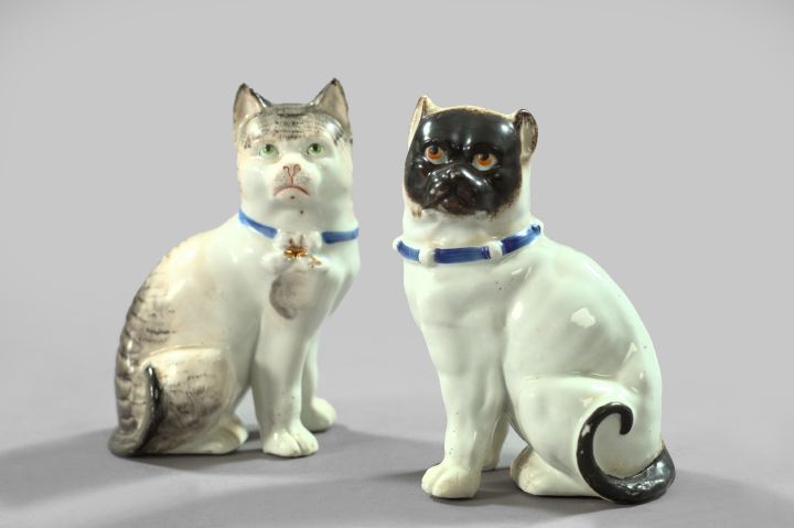 Charming Pair of German Porcelain