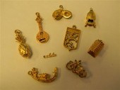 CHARMS: Family crest charm  9
