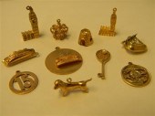 CHARMS: Viking ship charm  18K