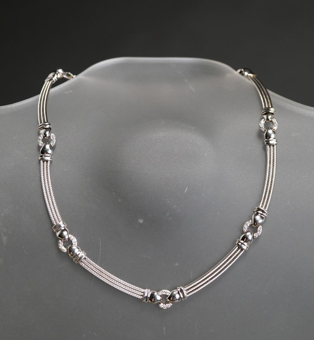 CHARRIOL 18-KARAT WHITE-GOLD