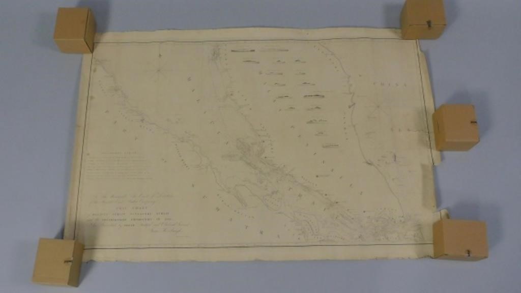 CHART OF MALACCA STRAITS AND