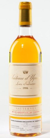Chateau d'YquemSauternes19861