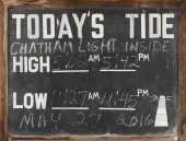 CHATHAM LIGHT "TODAY'S TIDE" S