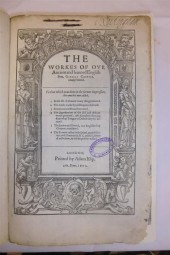 CHAUCER (GEFFREY) THE WORKES O