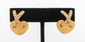 CHAUMET 18K YELLOW GOLD DIAMON