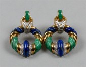 CHAUMET 18K YELLOW GOLD DIAMON