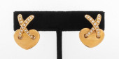 CHAUMET 18K YELLOW GOLD HEART