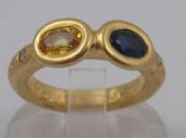 Chaumet; a French hallmarked 1