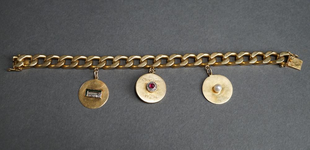 CHAUMET FRENCH 18-KARAT YELLOW-GOLD
