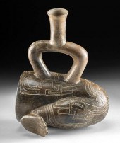 CHAVIN CUPISNIQUE POTTERY SACR