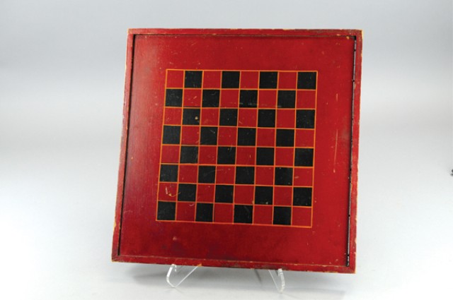 CHECKERS AND PARCHESSI GAME BOARD