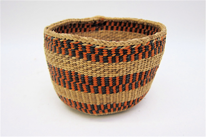 CHEHALIS INDIAN BASKET having three