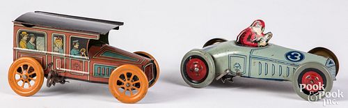 CHEIN LITHOGRAPHED TIN WIND-UP RACE