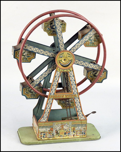 CHEIN NIFTY LITHOGRAPHED TIN FERRIS