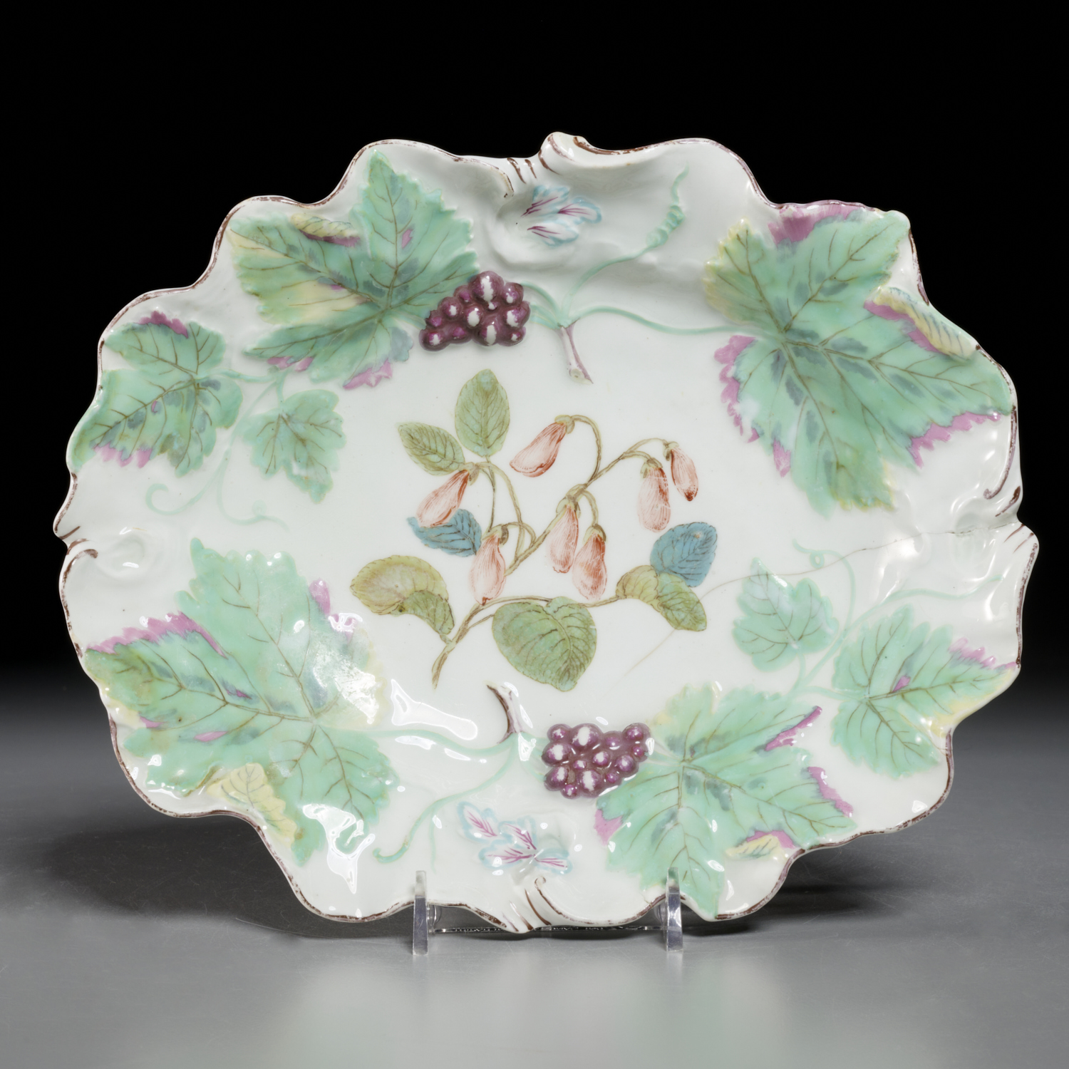 CHELSEA BOTANICAL LEAF-SHAPED DISH,