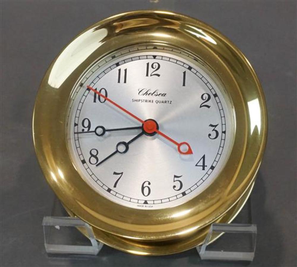 CHELSEA BRASS SHIPSTRIKE QUARTZ
