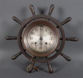 Chelsea bronze ship's wheel cl