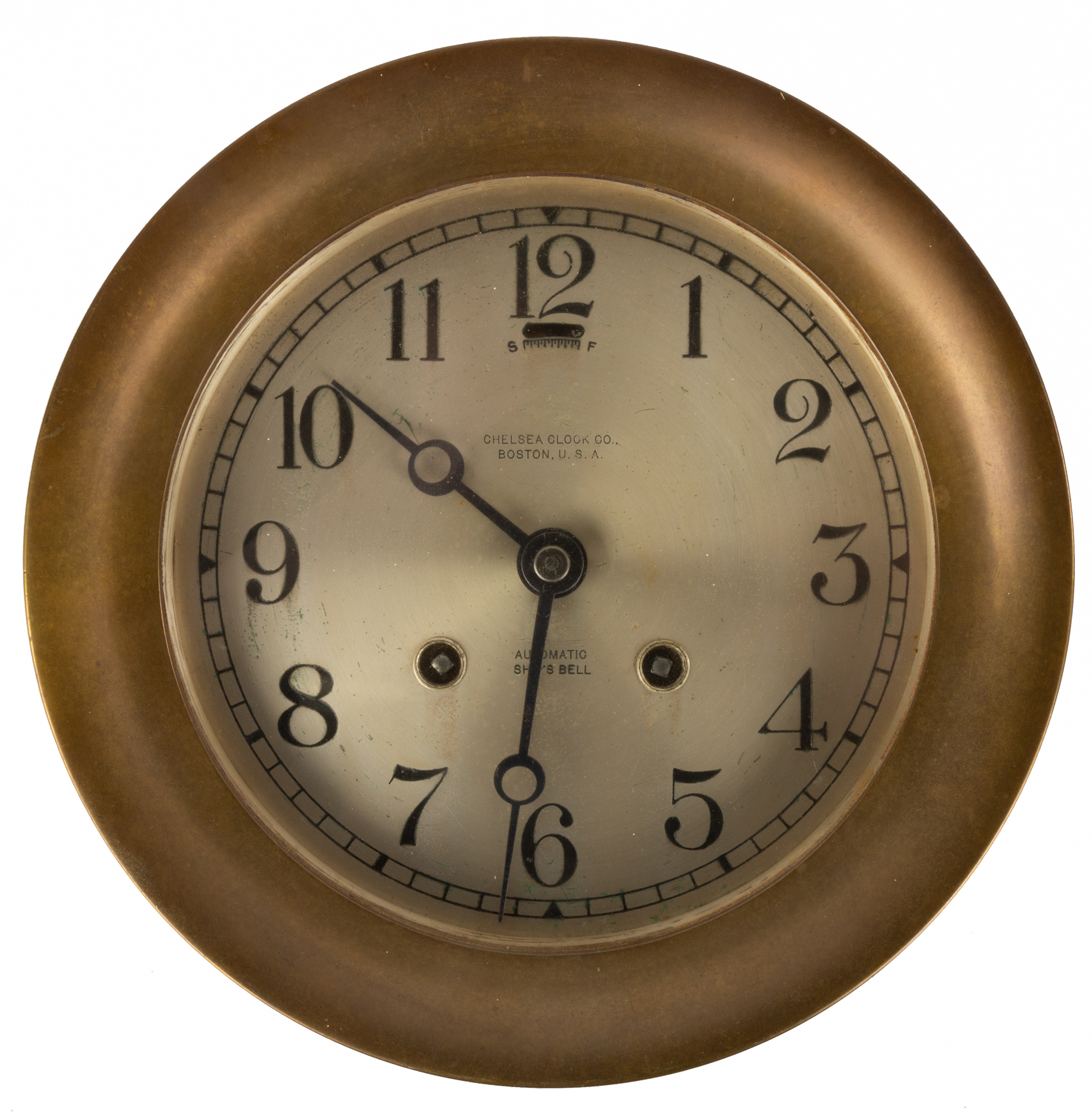 CHELSEA CLOCK CO. SHIPS CLOCK