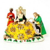 CHELSEA FIGURINE GROUPING, THE