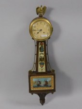 CHELSEA MAHOGANY BANJO CLOCK,