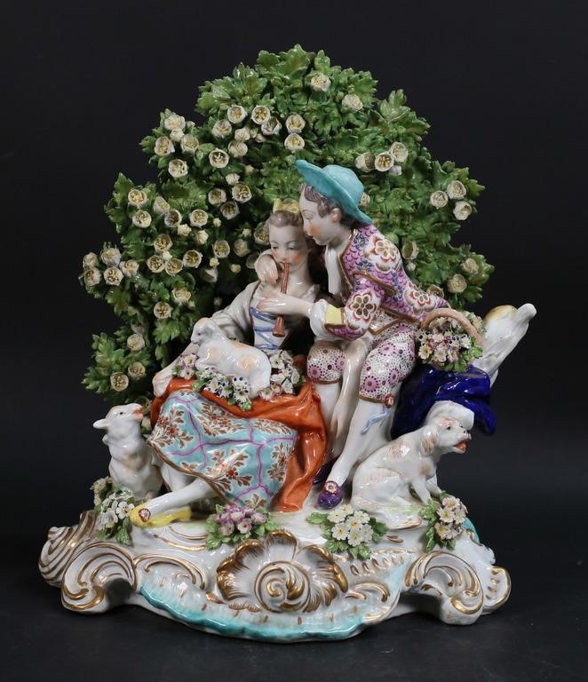 CHELSEA PORCELAIN BOCAGE FIGURE
