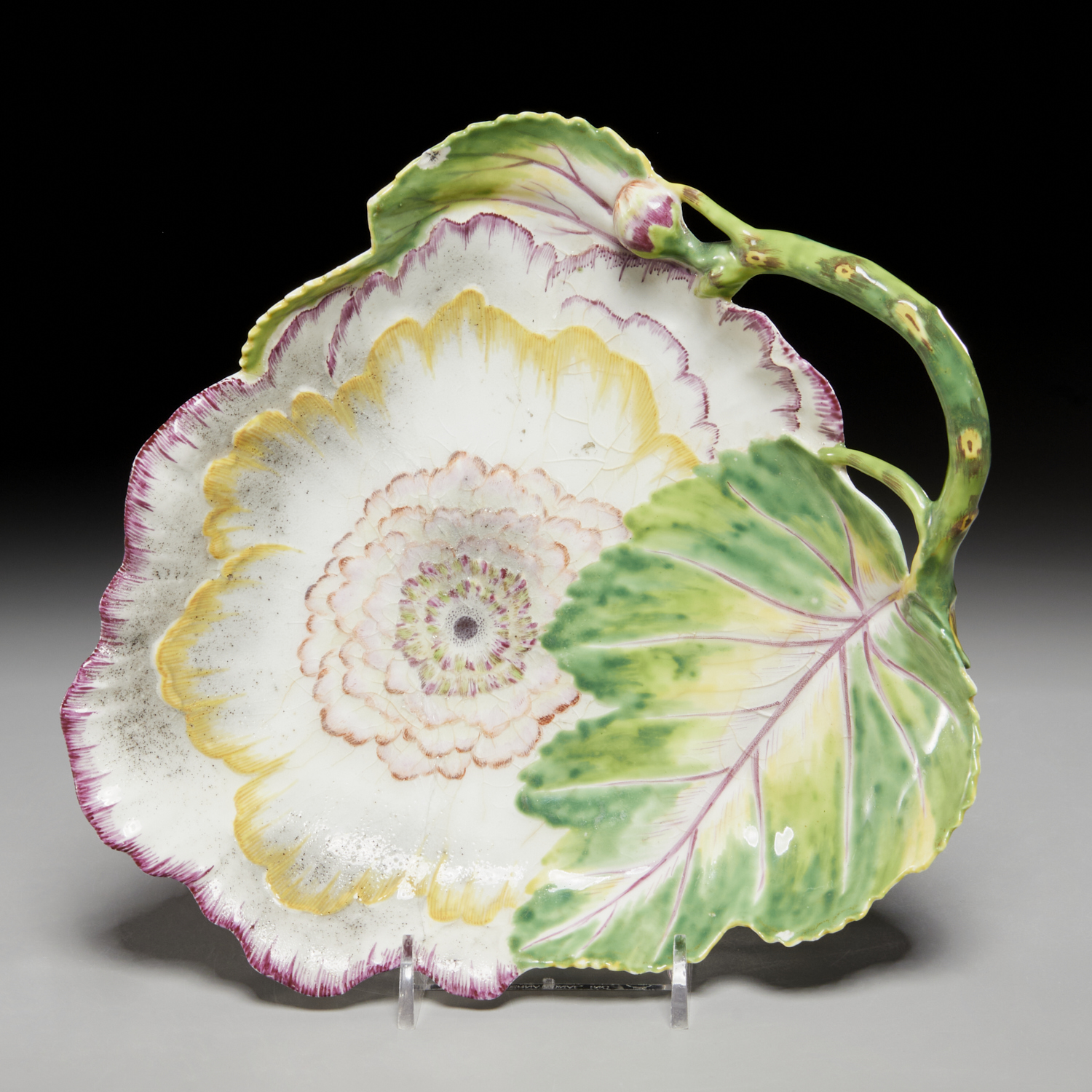 CHELSEA PORCELAIN PEONY DISH,