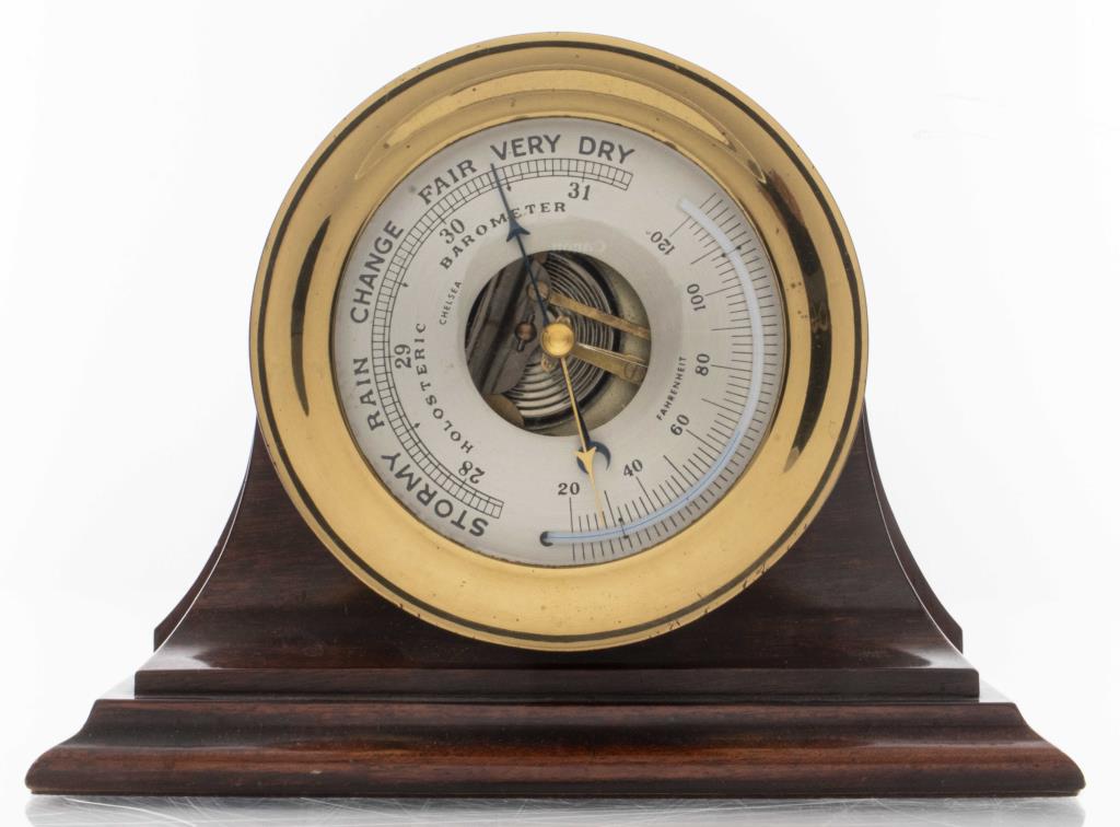 CHELSEA SHIP BELL BAROMETER ON