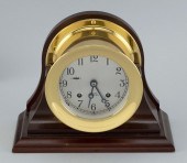 CHELSEA SHIP'S BELL CLOCK BOST