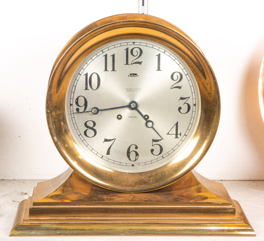 CHELSEA SHIP'S BELL CLOCK Chelsea