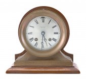 CHELSEA SHIP'S BELL CLOCK FIRS