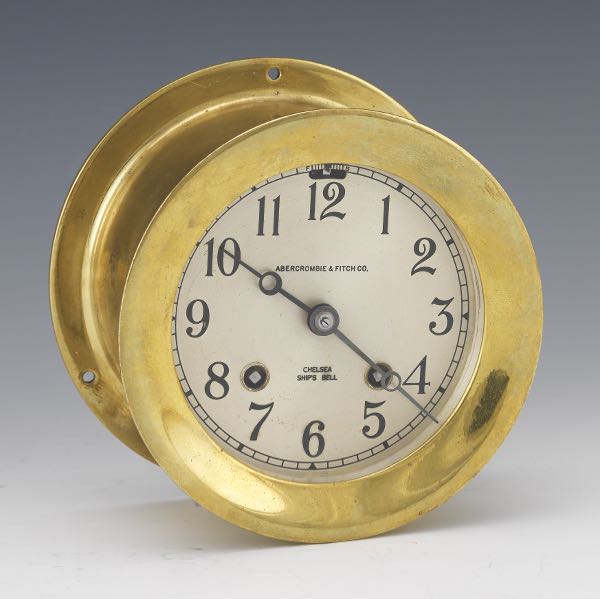 CHELSEA SHIP'S BELL CLOCK