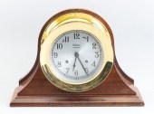 CHELSEA SHIP'S CLOCK LATE 20TH