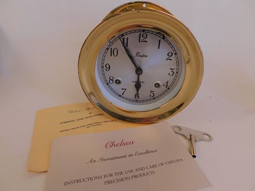 CHELSEA SHIP'S CLOCKBoston