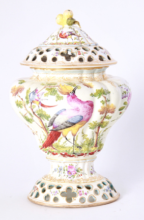 Chelsea style ceramic potpourri