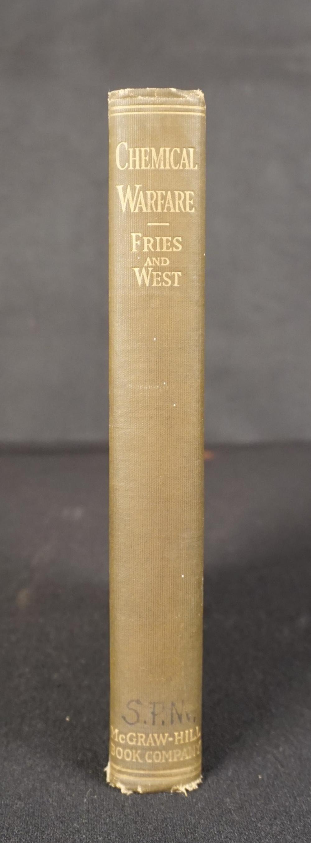 'CHEMICAL WARFARE', AMOS A. FRIES