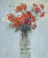 CHEN HI DING OIL ON CANVAS STI