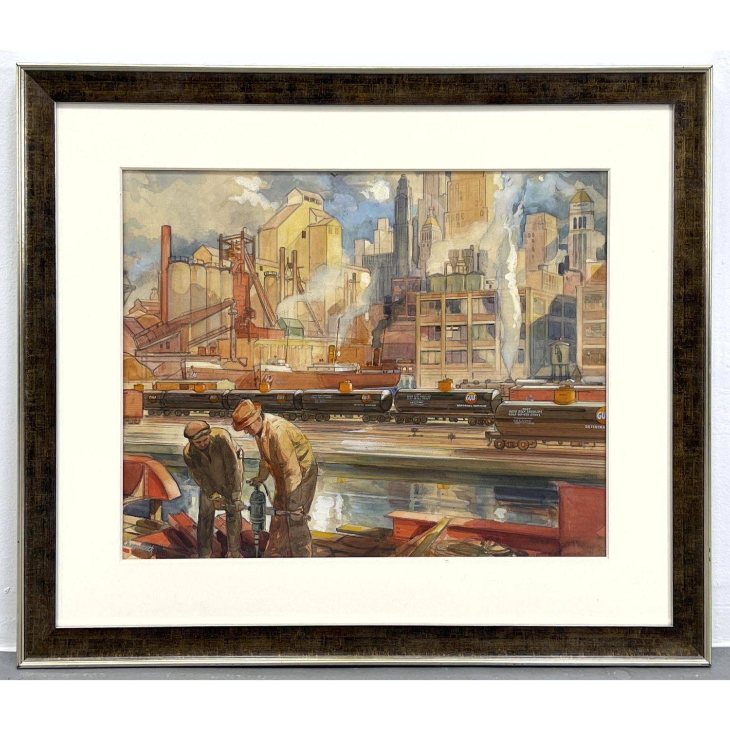 Chenoweth Watercolor Painting. -