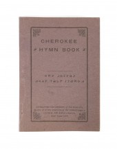 CHEROKEE HYMN BOOK IN SYLLABAR
