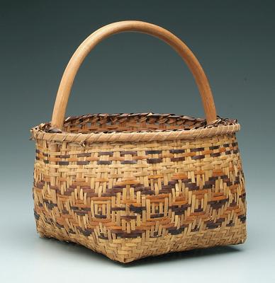 Cherokee river cane basket,
