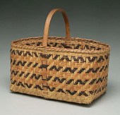 Cherokee river cane basket, br