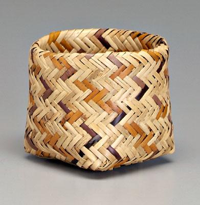 Cherokee river cane basket,