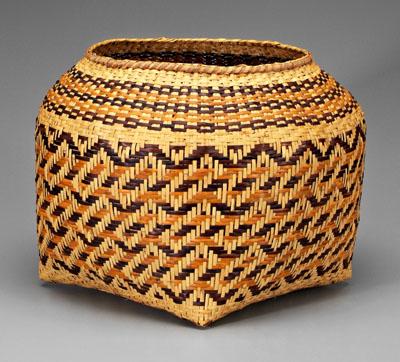 Cherokee river cane basket, large