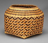 Cherokee river cane basket, la