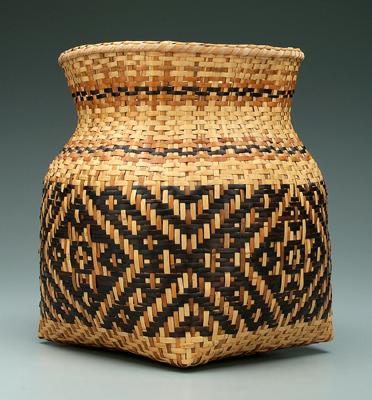 Cherokee river cane basket,