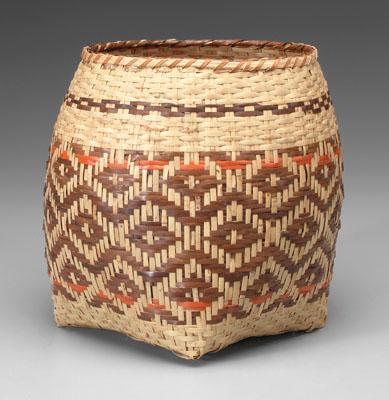 Cherokee river cane basket,