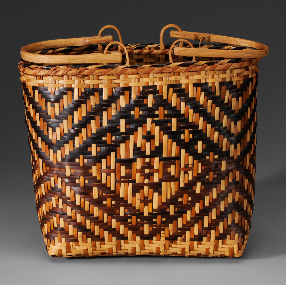 Cherokee River Cane Shopping Basket