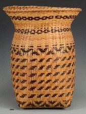 CHEROKEE RIVERCANE BASKET, WAS