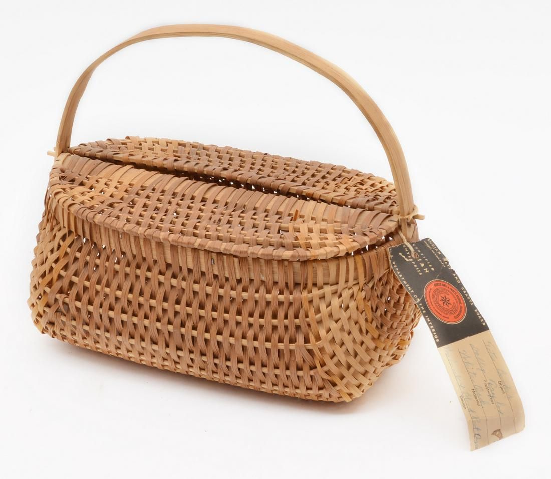 CHEROKEE SPLINT TOTE BASKET,