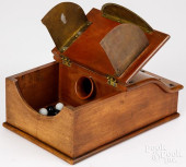 CHERRY BALLOT BOX, CA. 1900<br